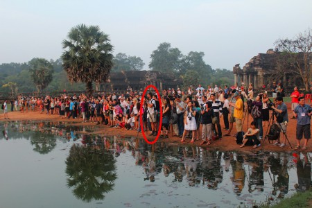 Angkor Wat, klokken 0500. I lavsesongen.